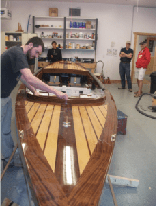 Board Members Look on