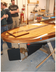 Showing off the hard work